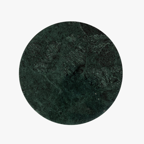 Co.House Designs Francesca Marble Drink Table Green Marble Top View CH-1003807-IN01-FN-LV-ST-DG