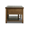 Four Hands Gardendale Kitchen Island side view 
