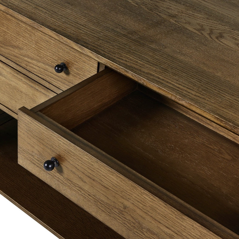 Four Hands Gardendale Kitchen Island - Tan Oak Veneer