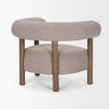 Mercana Gianna Accent Chair angled back view 