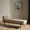 Giorgio Accent Bench Palm Ecru Staged View Four Hands