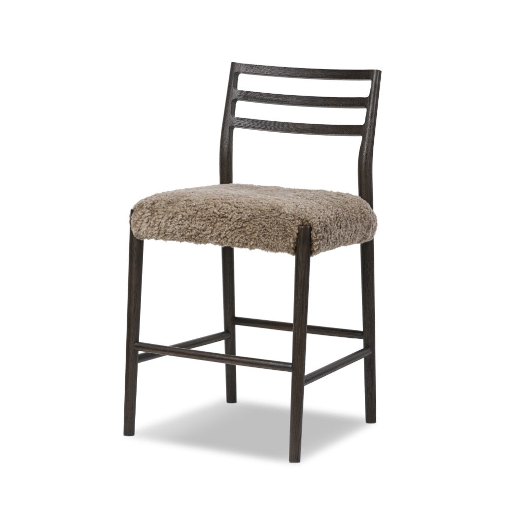 Four Hands Glenmore Stool angled view