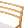 Glenmore Dining Arm Chair Light Oak Backrest Detail 107655-009