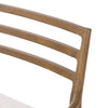 Glenmore Dining Arm Chair Smoked Oak Backrest Detail Four Hands
