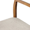 Glenmore Dining Chair Smoked Oak Frame Detail 107654-018