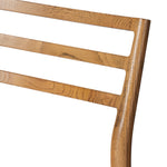 Glenmore Dining Chair Smoked Oak Backrest Detail 107654-018