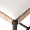 Four Hands Glenmore Outdoor Dining Chair cushion corner