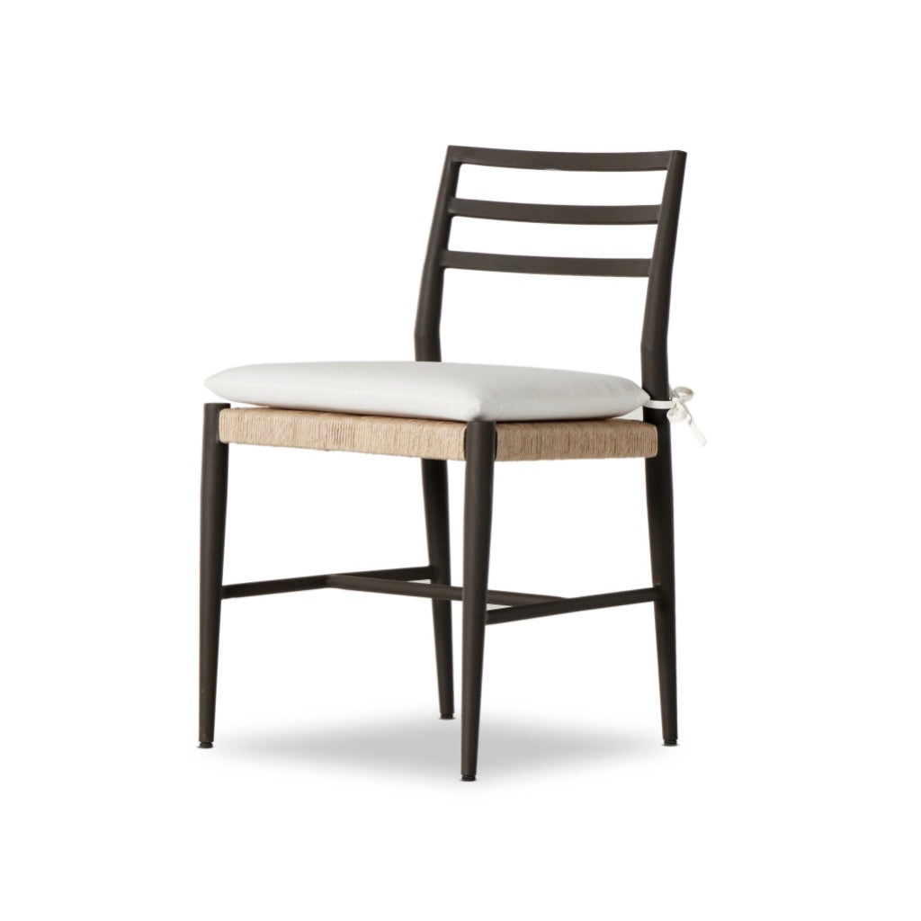 Four Hands Glenmore Outdoor Dining Chair angled view 