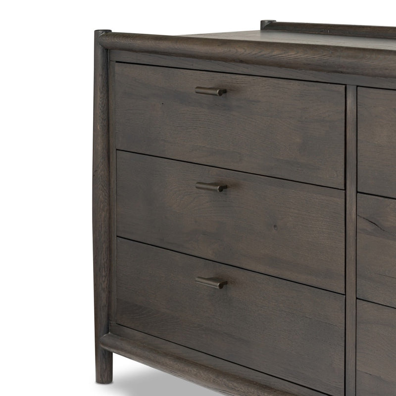 Glenview 6 Drawer Dresser 236472-002 front corner view 