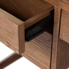 Four Hands Glenview Desk drawer slid open 