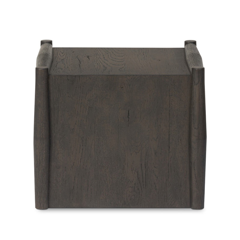 Four Hands Glenview End Table side view 