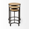 Mercana Glover Accent Tables nested front view 