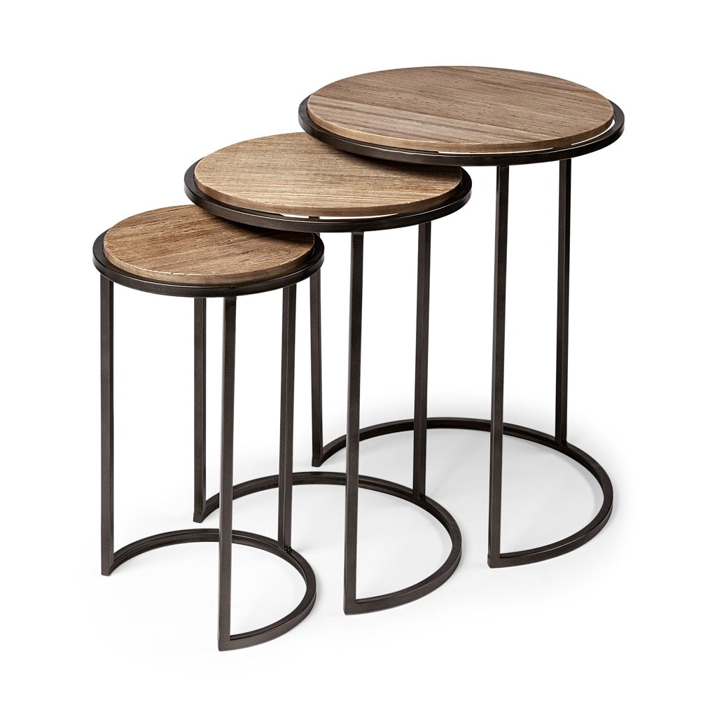 Mercana Glover Accent Tables angled view 