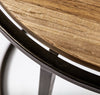 Mercana Glover Accent Tables table top edge view 