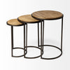 Mercana Glover Accent Tables angled side view 