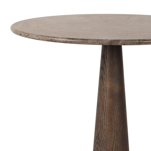 Goetz Bar + Counter Table 242923-008 side view 
 