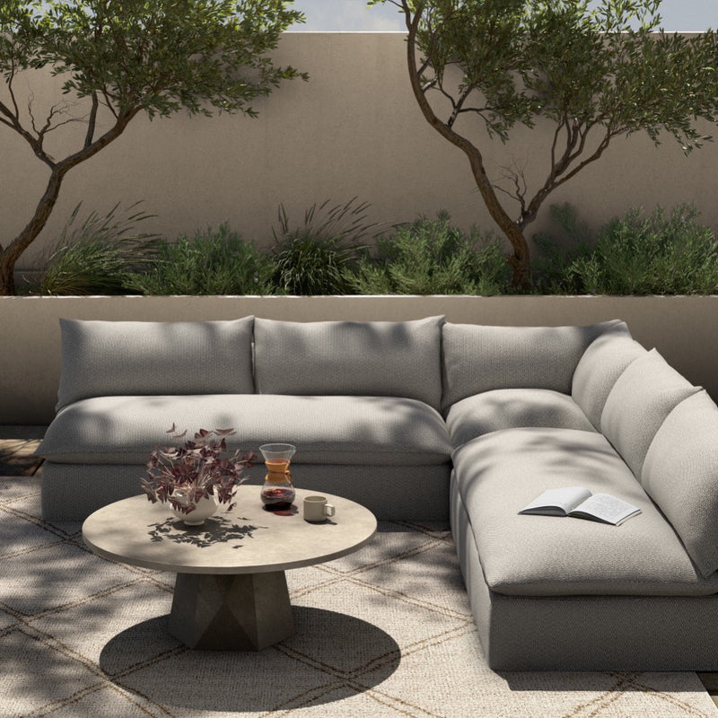 Grant Outdoor 3-Piece Sectional 235713-002 staged view
