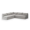 Four Hands Grant Outdoor 3-Piece Sectional angled view