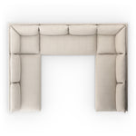 Four Hands Grant Outdoor 5-Piece Sectional overhead view