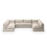 Grant Outdoor 5-Piece Sectional 235714-002 front view
