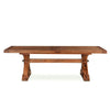Home Trends and Design Grassroots Aspen 100-144" Extension Table back view 