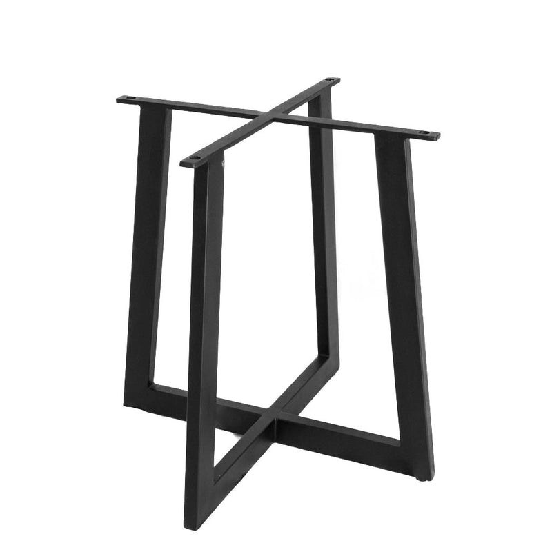 Graysill Iron Dining Table Base - Black 