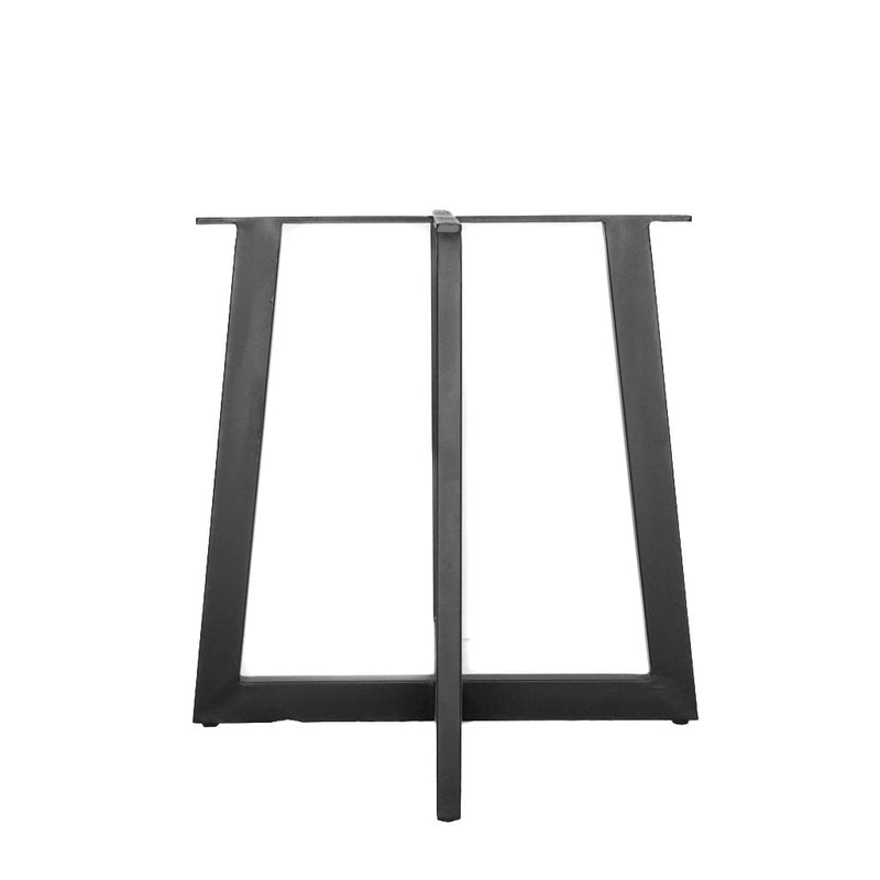 Graysill Iron Dining Table Base - Side View Alternate