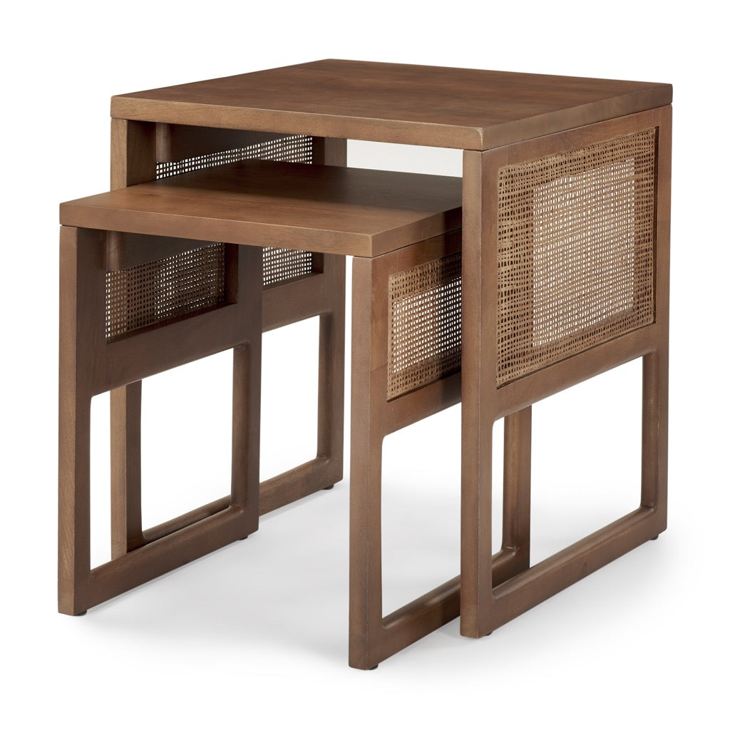 Mercana Grier Nesting Accent Table angled view 