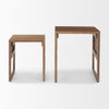 Mercana Grier Nesting Accent Table side by side view 