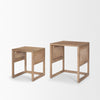 Mercana Grier Nesting Accent Tables angled side by side view 