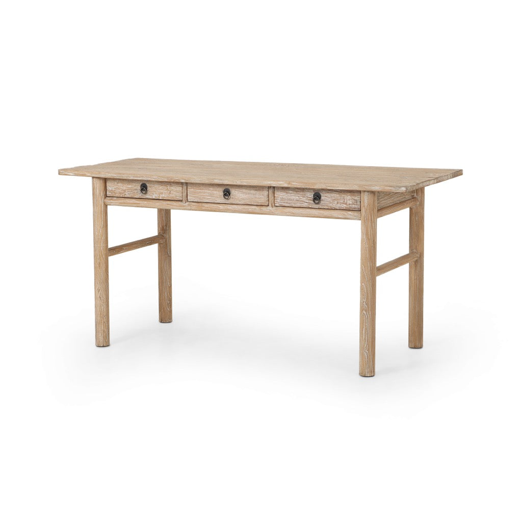 Four Hands Griffith Desk - Whitewash – Artesanos Design Collection