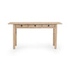 Griffith Desk Whitewash Front Facing View Four Hands