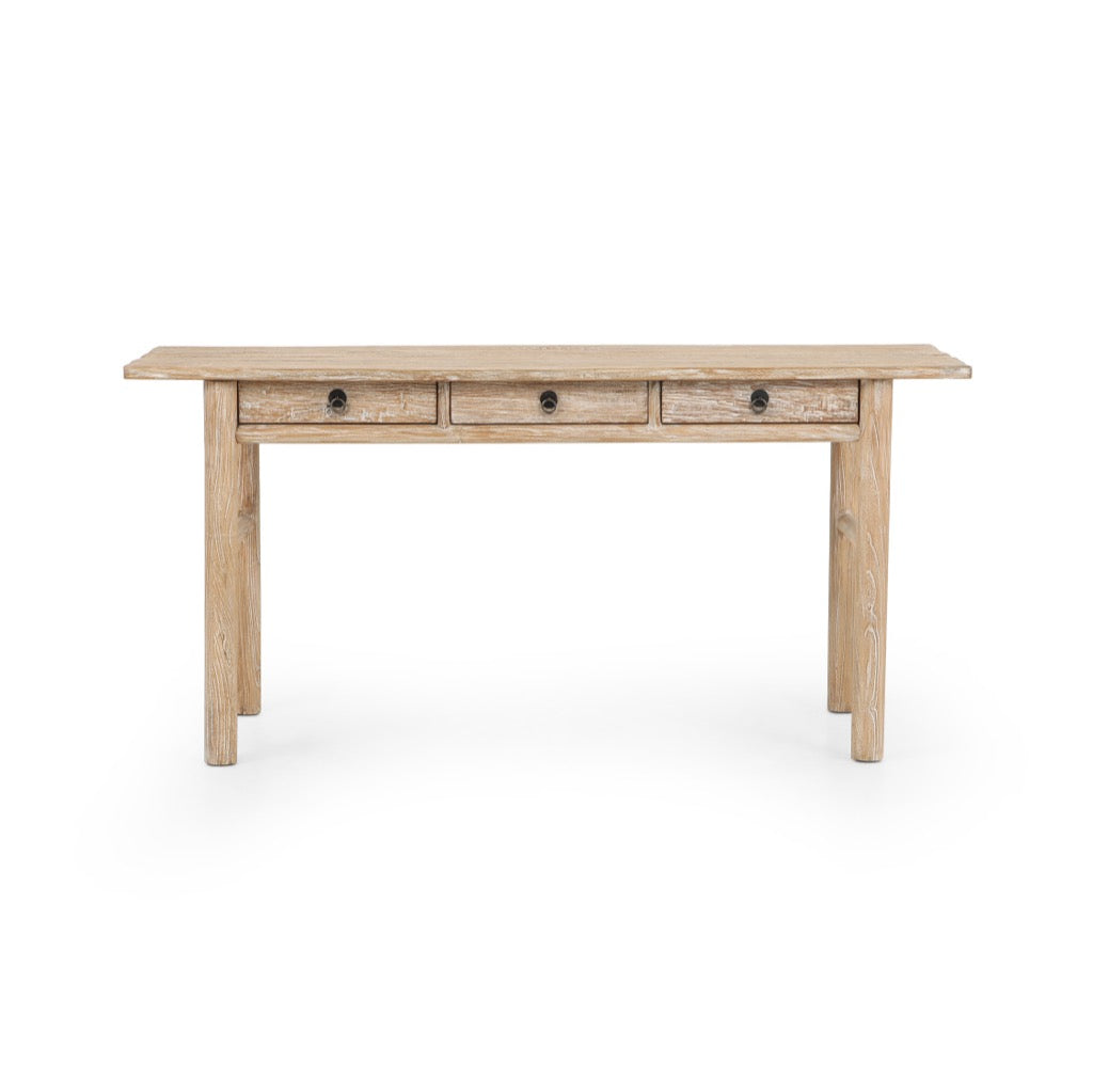 Four Hands Griffith Desk - Whitewash – Artesanos Design Collection