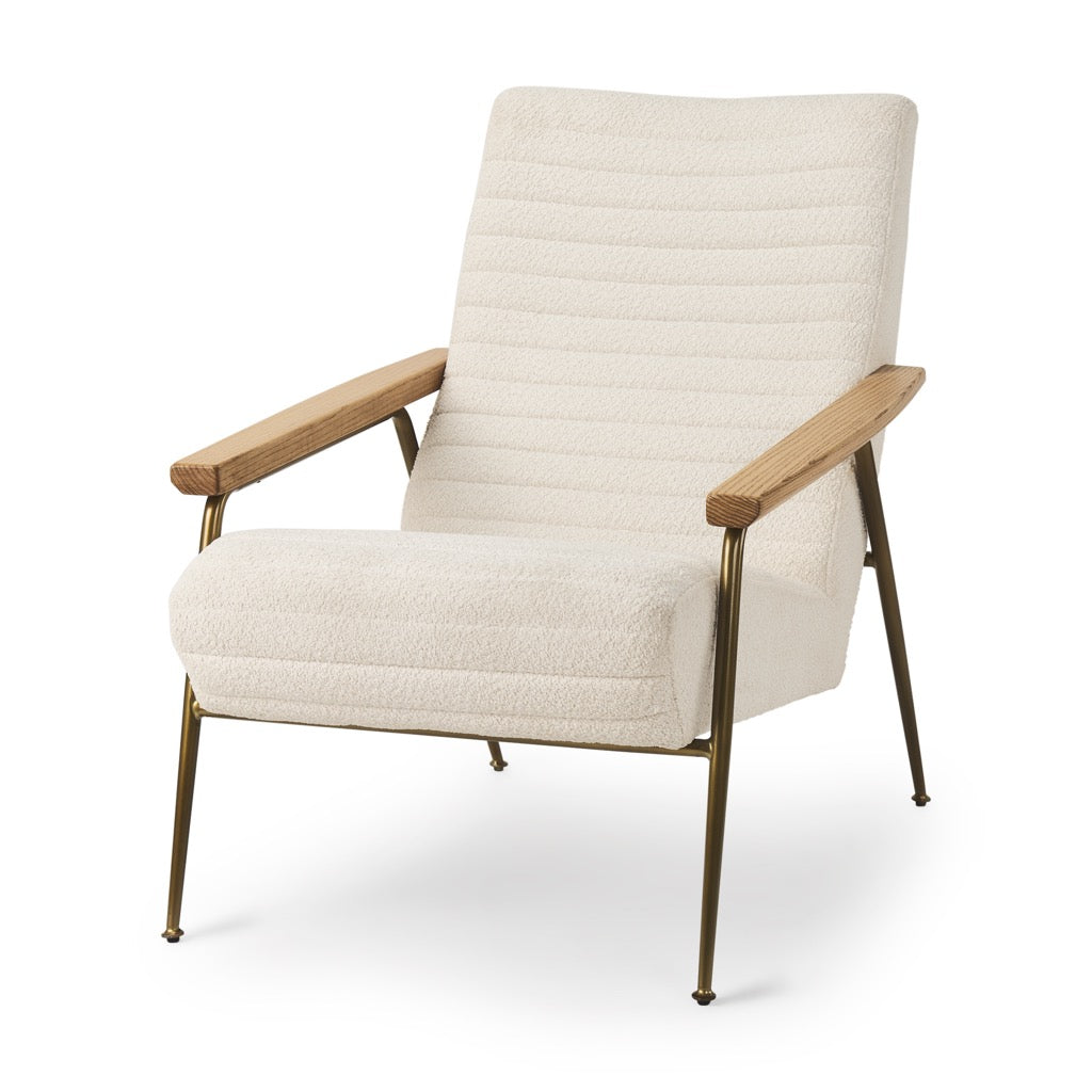 Mercana Grosjean Accent Chair angled view 