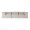 Four Hands Gwen Outdoor 3-Piece Sectional Sofa front view