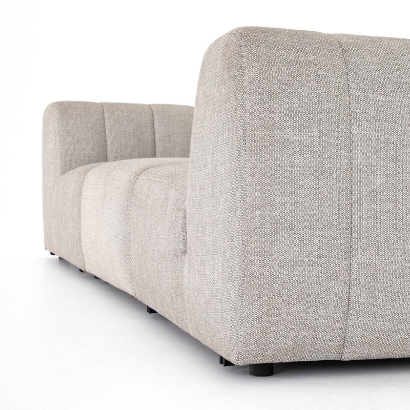 Gwen Outdoor 3-Piece Sectional Sofa 223215-001 arm and leg view