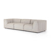 Four Hands Gwen Outdoor 3-Piece Sectional Sofa angled view