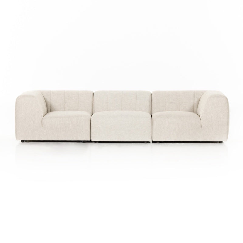 Gwen Outdoor 3-Piece Sectional Sofa 223215-002 front view