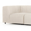 Gwen Outdoor 3-Piece Sectional Sofa 223215-002 front seat view