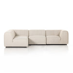 Gwen Outdoor 4-Piece Sectional 223218-002 front view