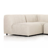 Four Hands Gwen Outdoor 4-Piece Sectional seat corner view