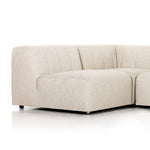 Four Hands Gwen Outdoor 4-Piece Sectional seat corner view