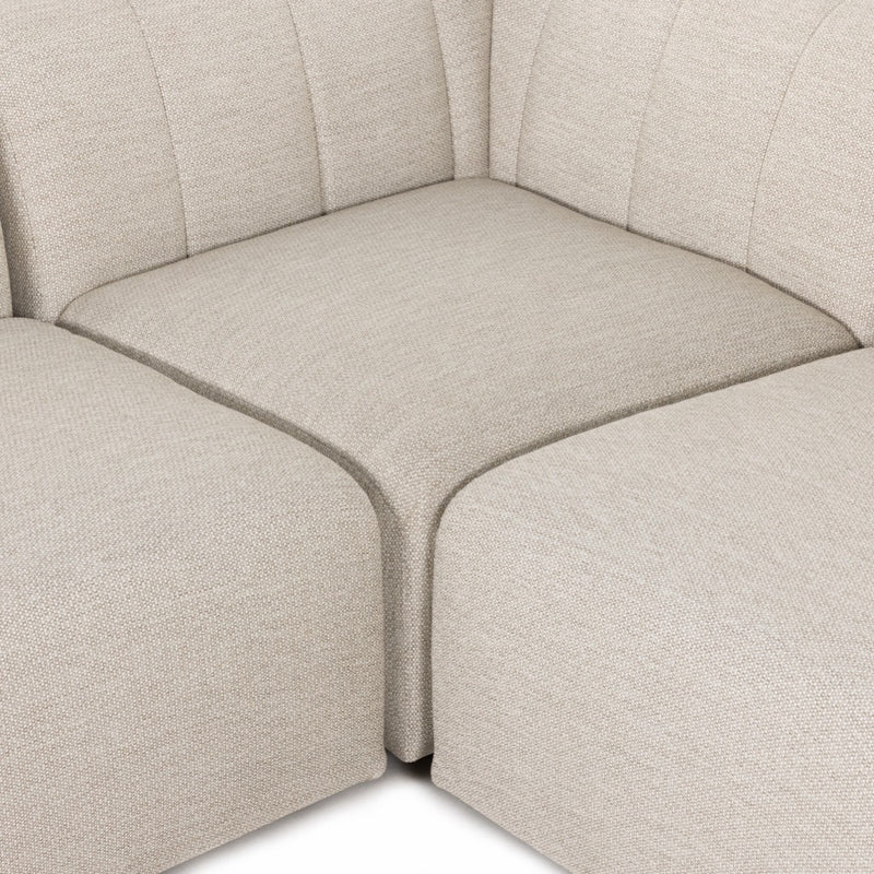 Gwen Outdoor 4-Piece Sectional 223218-002 seat corner piece