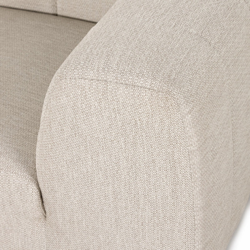 Four Hands Gwen Outdoor 4-Piece Sectional arm view