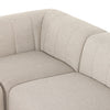 Gwen Outdoor 5-Piece Sectional 223219-002 seat and back view