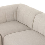 Gwen Outdoor 5-Piece Sectional 223219-002 seat and back view
