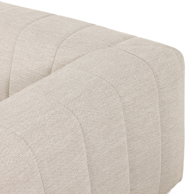 Four Hands Gwen Outdoor 5-Piece Sectional corner back view
