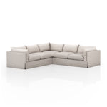 Four Hands Habitat Slipcover 3-Piece Sectional angled view