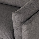 Four Hands Habitat 90" Slipcover Sofa Fallon Charcoal Pillow Armrest