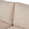 Four Hands Hampton Slipcover Sofa two back cushion view